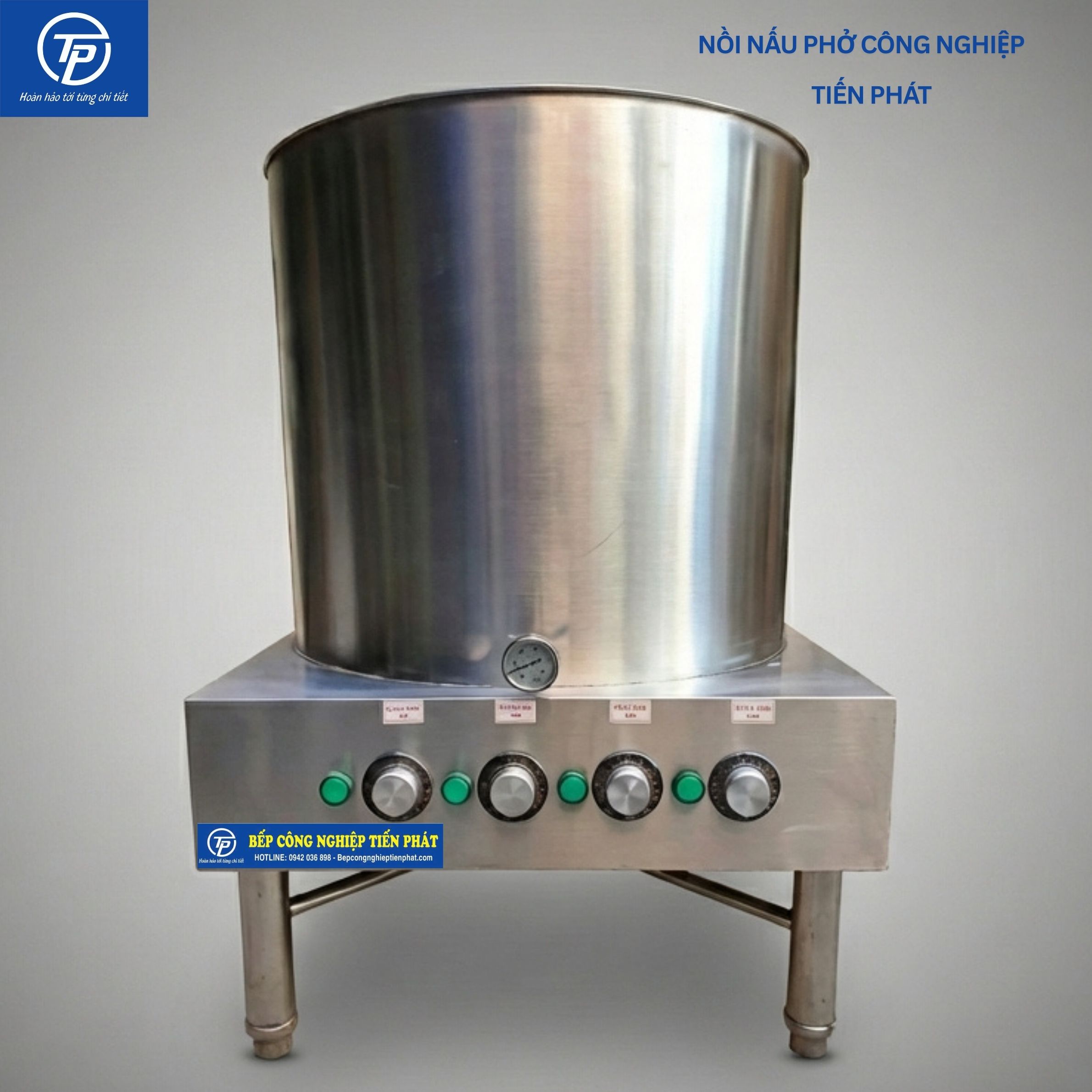 Nồi Nấu Phở Dùng Điện 120 Lít